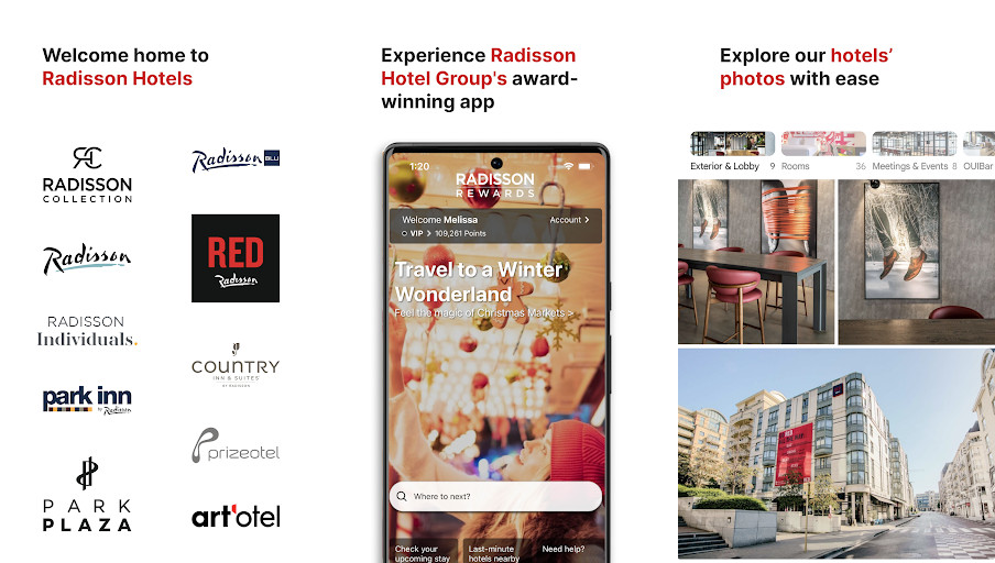 Radisson Rewards - Đặt phòng tại các khách sạn Radisson trên toàn thế giới