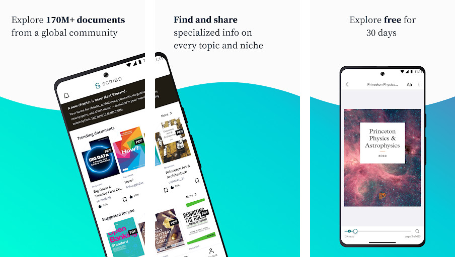 Scribd - Đọc sách không giới hạn, Nghe sách nói, Tải xuống để đọc ngoại tuyến