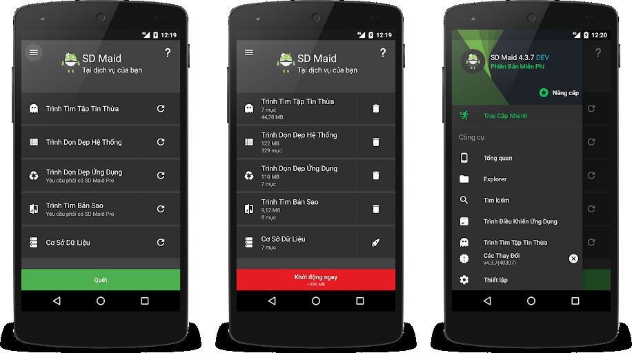 SD Maid - Dọn dẹp chuyên sâu, Quản lý ứng dụng, Tối ưu hóa hệ thống