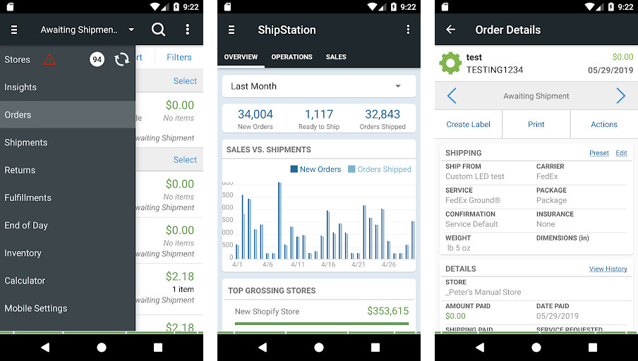 ShipStation - Multi-channel order management, Inventory management