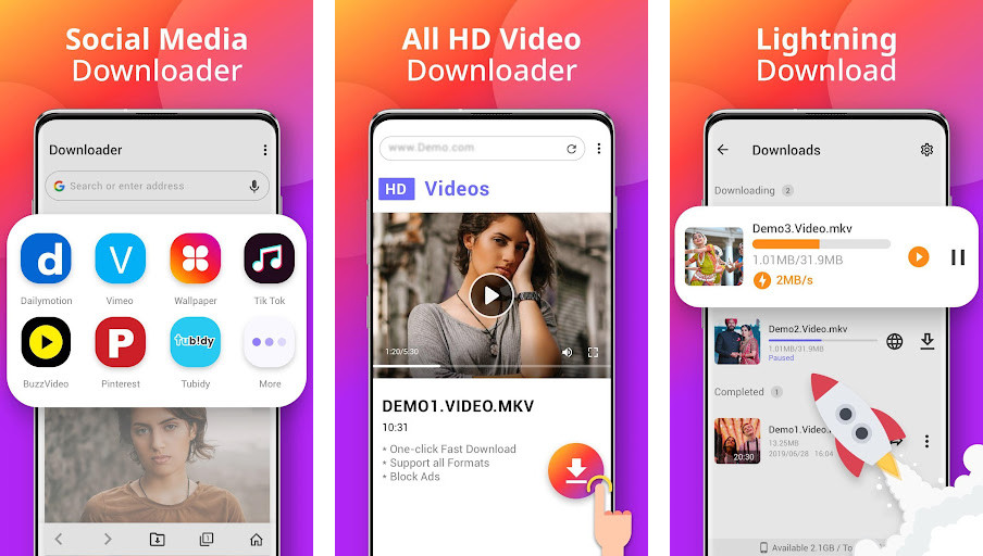 Snaptube - Tải video miễn phí, Convert video sang MP3, Hỗ trợ nhiều nền tảng