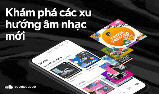 SoundCloud - Khám phá và phát trực tuyến các bài hát và bản phối độc lập