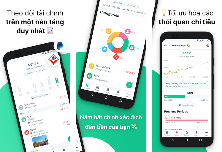 Spendee Budget & Money Tracker - Quản lý ngân sách, Theo dõi chi tiêu, Phân tích tài chính
