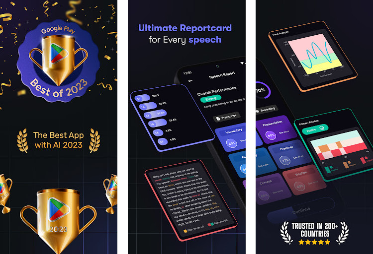 Stimuler- Speak English, IELTS - Nhận diện giọng nói, Bài học cá nhân hóa, Theo dõi tiến độ