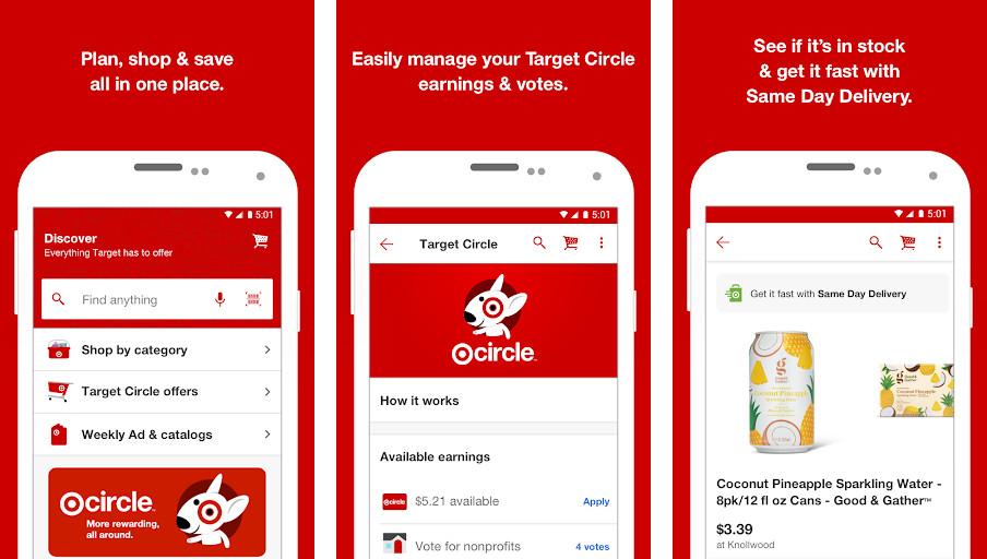 Target - Mua sắm đa dạng, Ưu đãi độc quyền, Dịch vụ khách hàng tốt