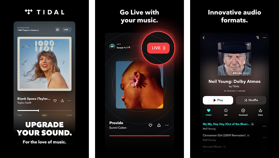 Tidal - Chất lượng âm thanh vượt trội với định dạng MQA, Nội dung độc quyền và video hậu trường
