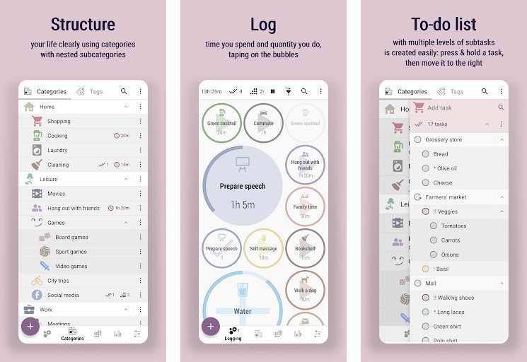 Time Planner: Schedule & Tasks - Quản lý thời gian và lịch biểu, Tạo và theo dõi tác vụ
