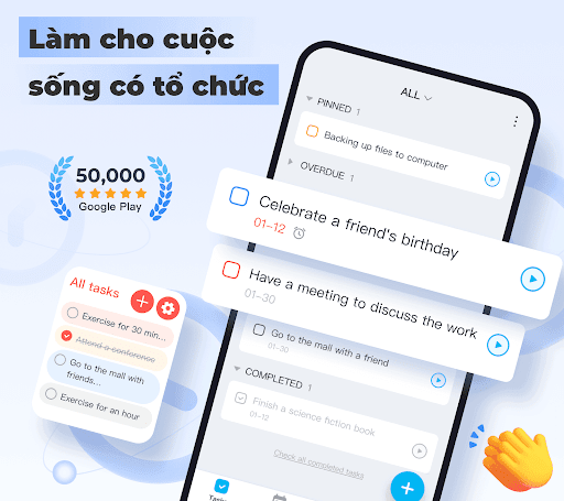 To-Do List - Focus Pomodoro - Quản lý danh sách tác vụ, Kỹ thuật Pomodoro, Theo dõi tiến trình