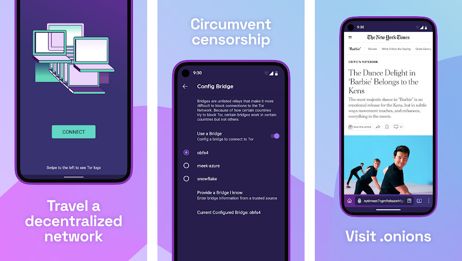 Tor Browser - Duyệt web ẩn danh và an toàn, Truy cập các trang web bị chặn