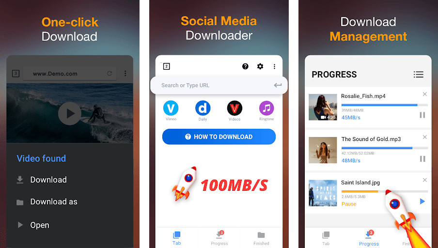 Video Downloader - Tải video nhanh chóng, Hỗ trợ nhiều định dạng video