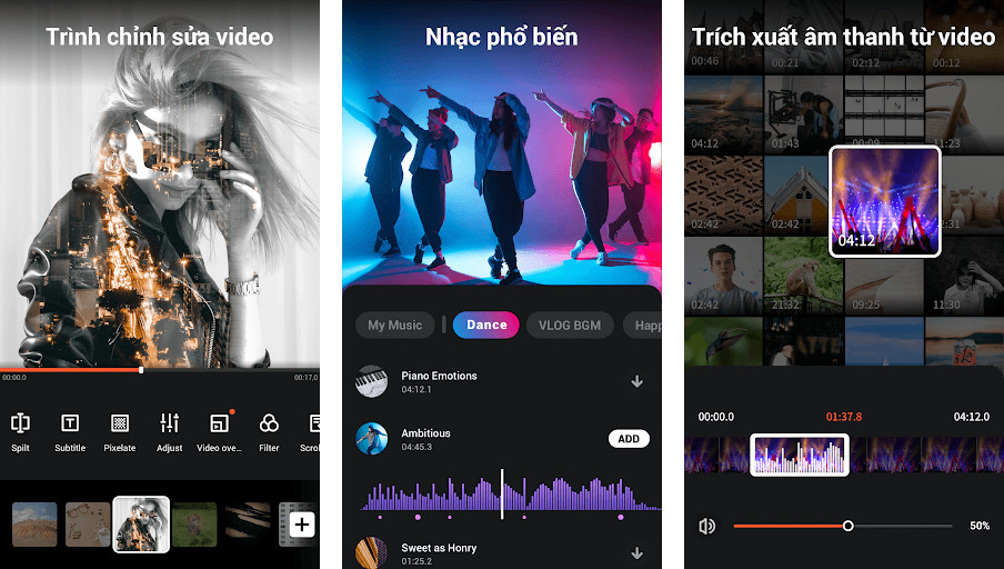 VideoShow - Nhiều hiệu ứng, bộ lọc đẹp mắt, Công cụ chỉnh sửa mạnh mẽ, chuyên nghiệp