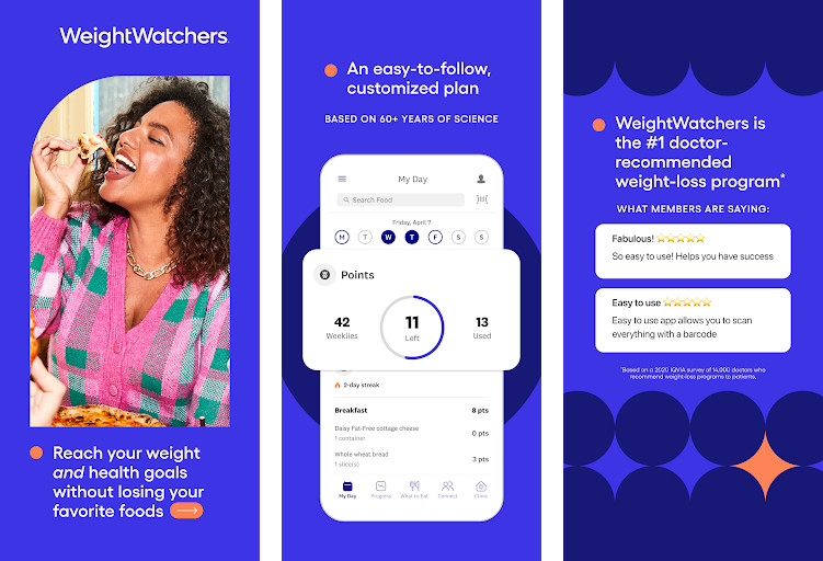 Weight Watchers - Theo dõi điểm thông minh, Công thức lành mạnh, Hỗ trợ cộng đồng