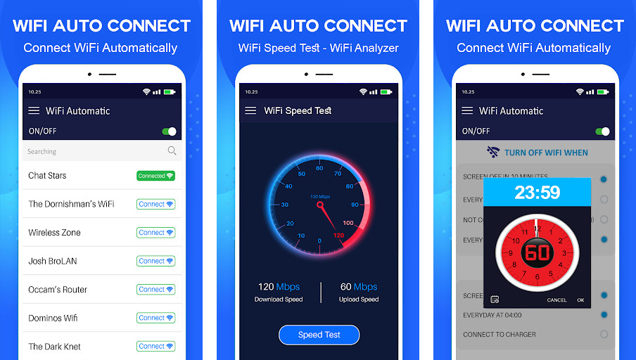 WiFi Auto Unlock -WiFi Connect - Tự động mở khóa WiFi, Kết nối dễ dàng, Bảo vệ an toàn