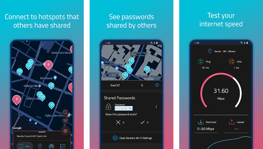 WiFi Warden: WiFi Map & DNS - Bản đồ WiFi, DNS tùy chỉnh, Đo tín hiệu WiFi