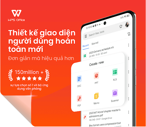 WPS Office - Soạn thảo văn bản chuyên nghiệp, Trình bày slide trực quan