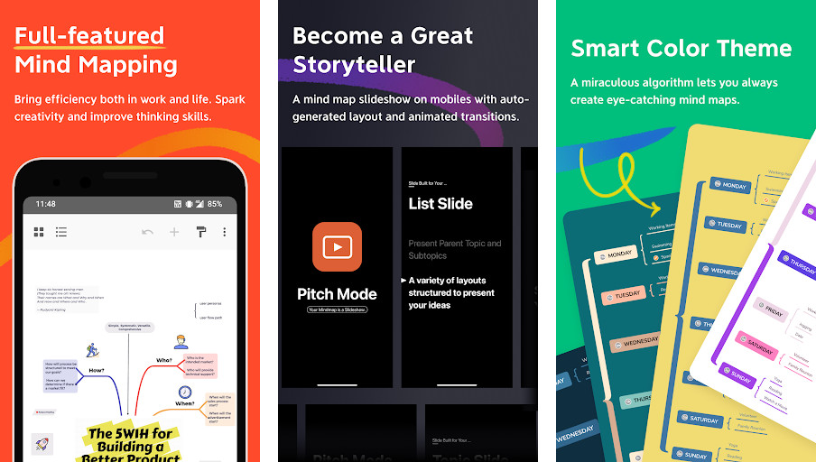 XMind - Sơ đồ tư duy, Trực quan và đẹp mắt, Thư viện mẫu phong phú